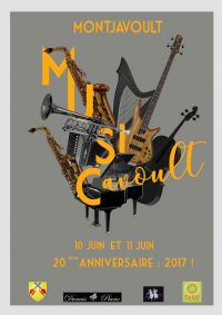 20ème festival annuel - Musicavoult. Du 10 au 11 juin 2017 à Montjavoult. Oise.  12H00